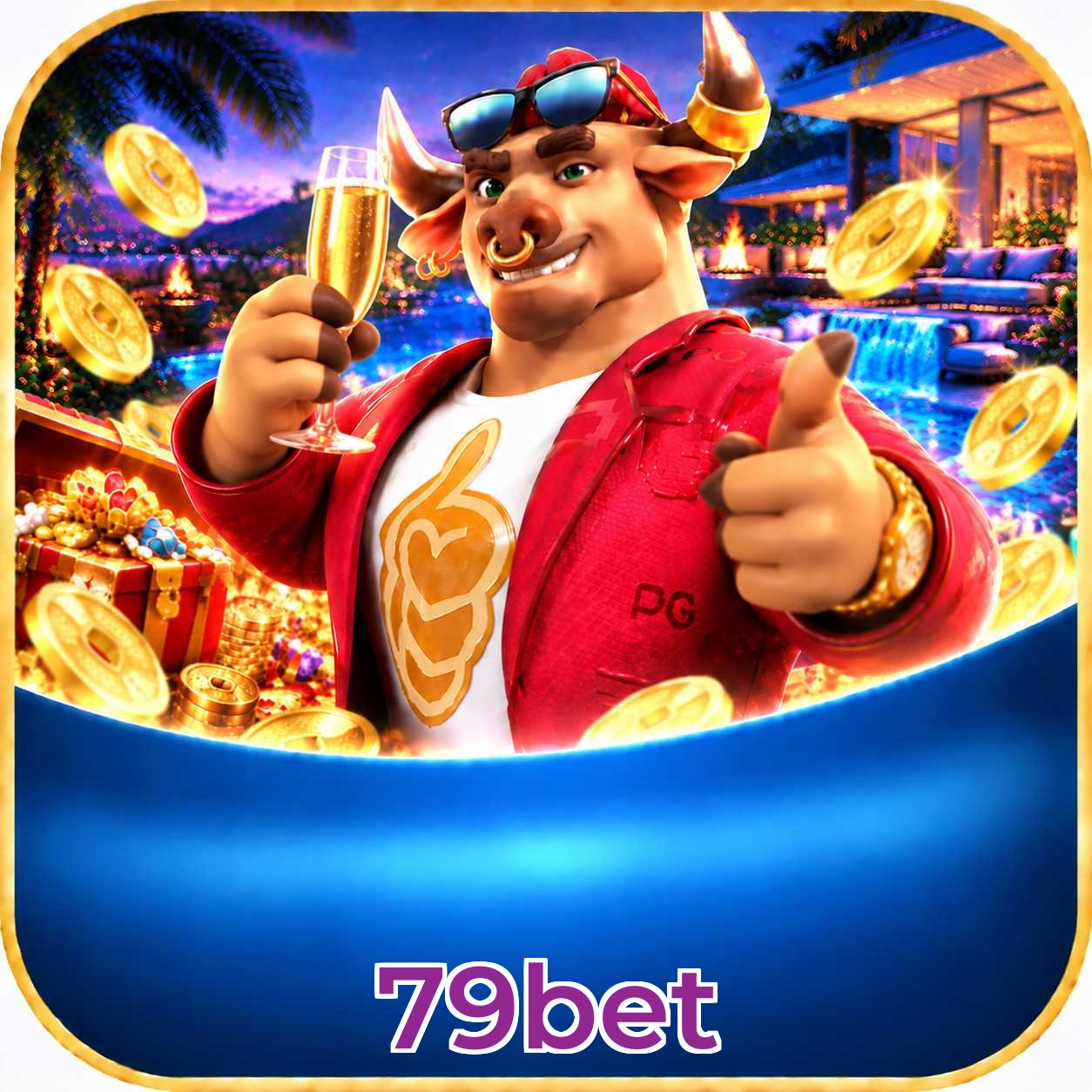 Contedo de jogos no canal Telegram 79bet